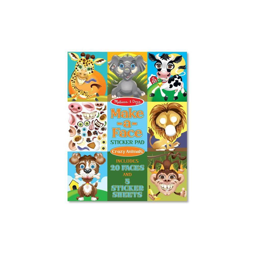 Melissa & Doug Reusable Sticker Pads Set: Habitats, Vehicles, Town: 115 Stickers