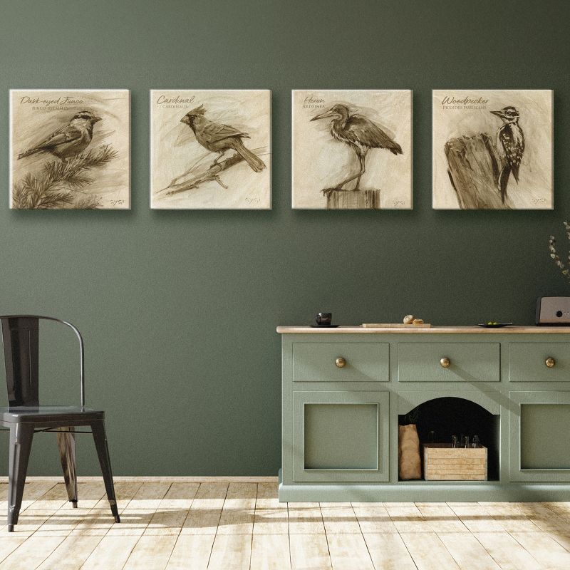 Sullivans Darren Gygi Heron Giclee Wall Art, Gallery Wrapped, Handcrafted in USA, Wall Art, Wall Decor, Home Décor, Handed Painted, 4 of 5