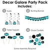 Big Dot of Happiness Teal Grad - Best is Yet to Come - Turquoise Graduation Party Supplies Decoration Kit - Decor Galore Party Pack - 51 Pieces - 2 of 4