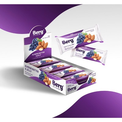 Berg Bars - Plant Protein Crunch, Box of 8