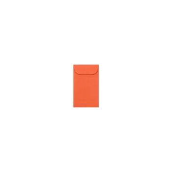 LUX #5 1/2 Coin Envelopes  50/Box Bright Orange 512CO-BO-50