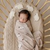 100% Luxury Cotton Knit Swaddle Receiving Blanket for Newborns and Infant Boys and Girls - 4 of 4