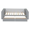 YOOCOZZ Twin Daybed with Storage Shelves and Drawers - 3 of 4