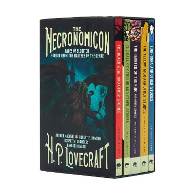The Necronomicon - (Arcturus Classic Collections) by  H P Lovecraft & Robert Ervin Howard & Arthur Machen & Robert W Chambers & Lafcadio Hearn