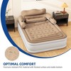 Balconera Queen /FullXL Size Air Mattress with Headboard, 18in Blow Up Mattress with Carry Bag, Repair Kit  for Home, Camping, Travel - 3 of 3