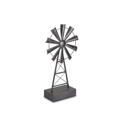 Cheung's Fulvio Metal Windmill Table Decor - Large