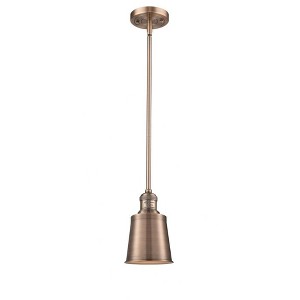 Addison - 1 Light Stem Hung Mini Pendant In Traditional Style-6 Inches Tall and 5 Inches Wide - 1 of 1