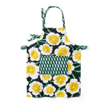 Arrow Geo Green/Yellow Poppy Adult Cooking Apron - DVF for Target