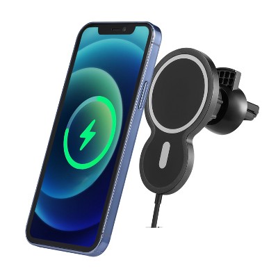 Dartwood 15W Magnetic Wireless Car Charger Compatible with iPhone 12/12 Pro/12 Pro Max/12 Mini