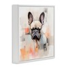 Stupell Industries French Bulldog Abstract, 24" x 24" - 3 of 4