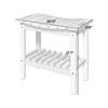 ORRD Storage Bench with Handle, Waterproof Shower Stool & Entryway Seat, Non-Slip Pads for Indoor Outdoor Use - 2 of 4