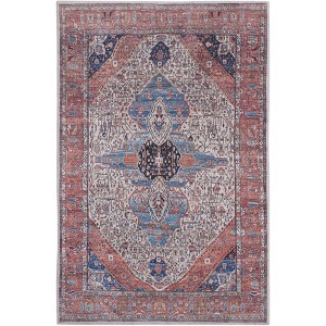 Nourison Washable Brilliance Traditional Vintage Indoor Rug - 1 of 4
