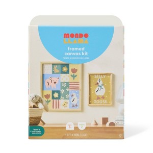 2ct Nursery Craft Animal Paint by Number Activity Kit - Mondo