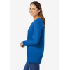 Woman Within Perfect Long-Sleeve V-Neck Tee - 4 of 4