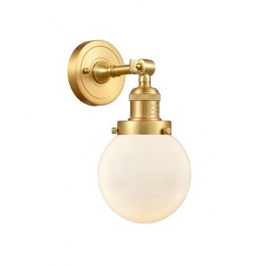 Beacon - 1 Light Wall Sconce In Industrial Style-12 Inches Tall and 6 Inches Wide - 1 of 1