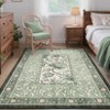 4x6 Rug for Bedroom, Provence Botanical Grove Washable Rugs Non Slip Low Pile Small Carpet for Bedside Kids Room Office Dining Room - 2 of 4