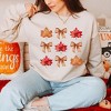 Simply Sage Market Women's Graphic Sweatshirt Coquette Fall Leaf Chart - 2 of 4