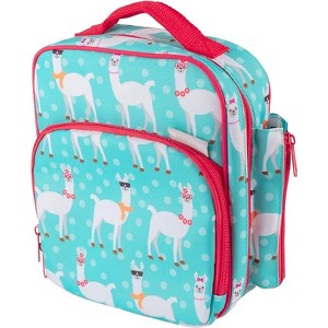 Bentology Insulated Lunch Box w Snack Pocket & Water Bottle Holder - Boys or Kids Lunchbox Tote Keeps Food Hotter or Colder Longer - Reusable Bag Fits - 1 of 3