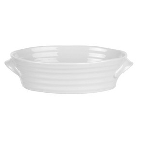 Portmeirion Sophie Conran White Mini Oval Baker - 1 of 4