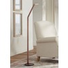 Possini Euro Design Magnum Modern Task Floor Lamp 61" Tall French Bronze Brown Metal LED Adjustable for Living Room Reading Bedroom Office House Home - 2 of 4