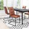 Zuo Sharon Dining Chair (Set of 2) Vintage Brown - 3 of 4