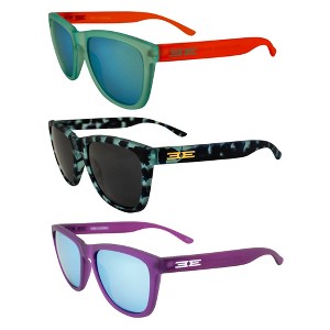 3 Pairs of Epoch Eyewear Vibe Sunglasses with Teal Mirror, Flash Mirror Lenses - 1 of 4