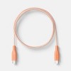 3' USB-C to USB-C Silicone Translucent Jelly Charging Cable - heyday™ - 3 of 3