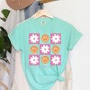 Simply Sage Market S.W.Smiley Retro Smiley Face Garment Dyed Tee - 3 of 4