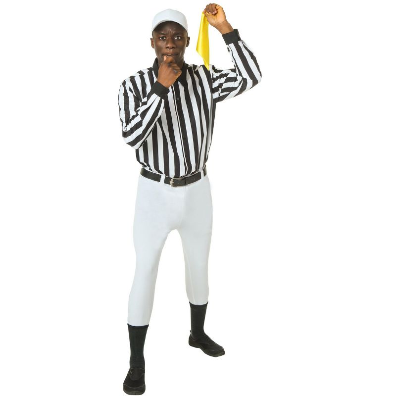 HalloweenCostumes.com Plus Size Referee Costume, 1 of 2