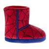 Marvel Spiderman Boys Slippers The Amazing Spidey House Shoes Indoor Cozy Plush Slippers Size Toddlers - 2 of 4