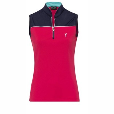 Women's WO'S VIBRANT SHORT SLEEVELESS TROYER - GOLFINO