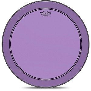Remo Powerstroke P3 Colortone Purple Bass Drum Head - 1 of 3