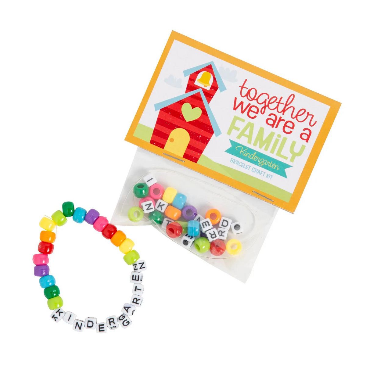 Better Together Kindergarten Bracelet Handout Craft Kit - Makes 12
