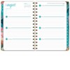 Global Printed Products Hardcover AY 2025-2026 Fashion Planner - 5.5"x8" (Teal Floral) - 4 of 4