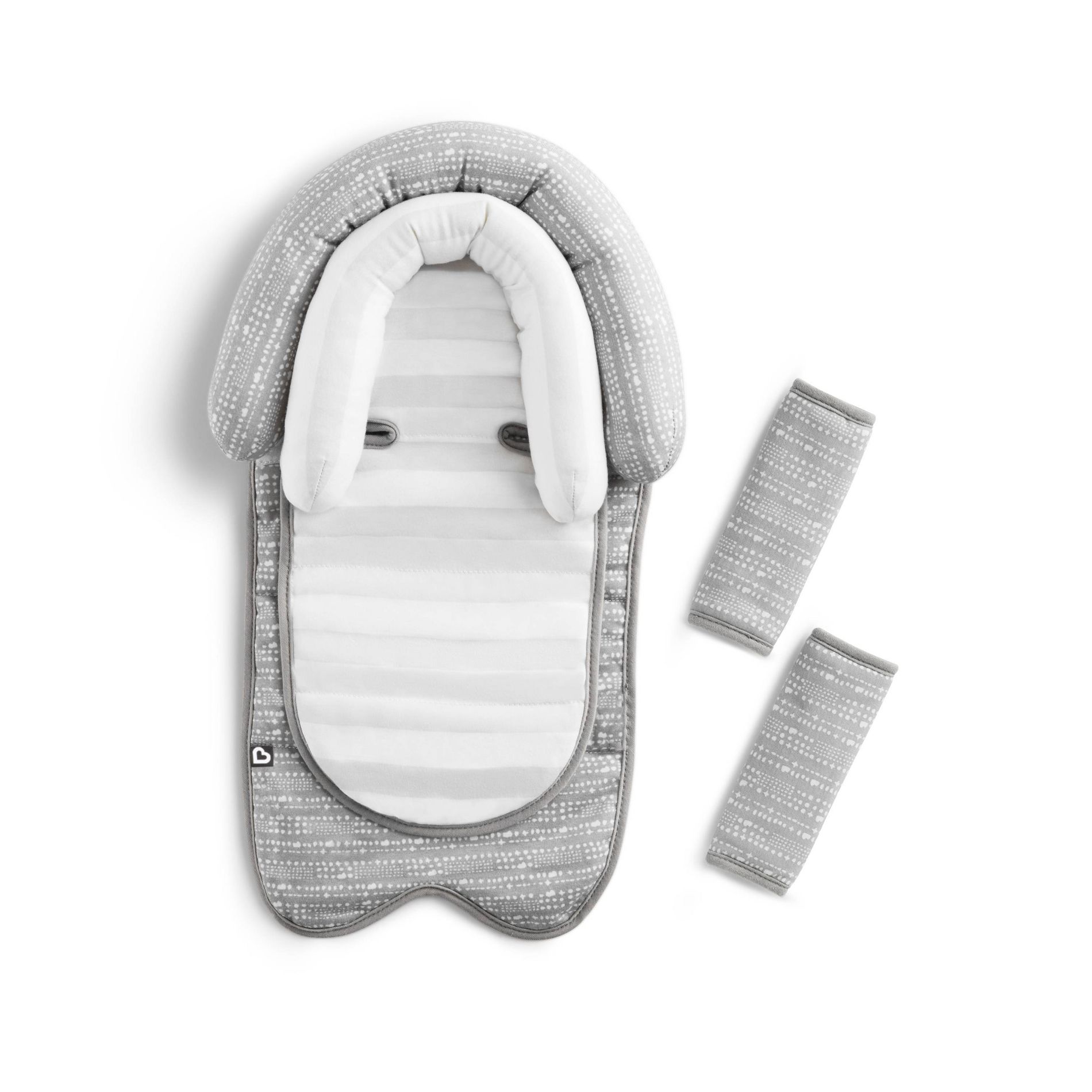 Munchkin Brica XtraGuard Antimicrobial Head Support & Strap Cover: Baby Car Seat Accessory