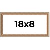 PosterPalooza | Panoramic Deco Brown Picture Frame - UV Acrylic, Foam Board Backing, Hanging Hardware - 2 of 4