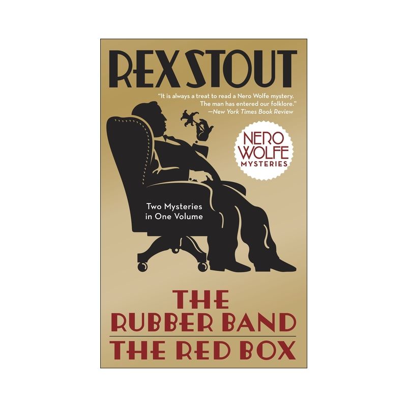 The Rubber Band/The Red Box 2-In-1 - (Nero Wolfe) by  Rex Stout (Paperback), 1 of 2