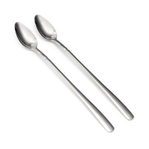 Norpro Stainless Steel Iced Tea Spoons, 8.25-Inch, Set of 2 - 1 of 4