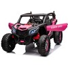 24V Ride On Car for Kids with Remote Control, Battery Powered Off-Road UTV, 4 Shock Absorbers, 6 Mph Max Speed, MP3, Lights, Electric Car - 3 of 4