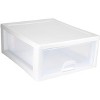 Sterilite Storage Box 16 Qt., 16.6  L x 11.8  W x 7  H Clear