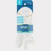 All Pro Women's 6pk No Show Double Tab Athletic Socks - 4-10 - 2 of 3