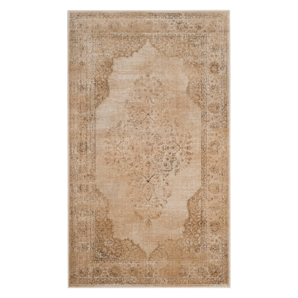 2'x3' Rina Vintage Loomed Accent Cream - Safavieh