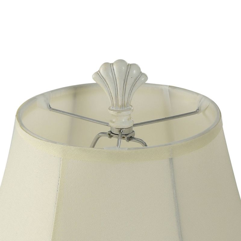 61&#34; Seashell Floor Lamp Coastal Cream - StyleCraft, 6 of 9