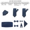 Jacob Alexander Boys' Menorah and Star of David Clip-On Necktie - 14 inch - 3 of 4
