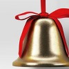 Christmas Metal Bell Ornament Gold - Wondershop™ - 3 of 3