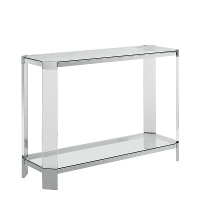 glass console table target