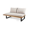 Maggift Patio Seating Sets Outdoor, Featuring Unique Design, Ideal for Chats, Perfect for Gardens, Living Spaces, Beige, 64.25"*31.5"*29.25" - 4 of 4