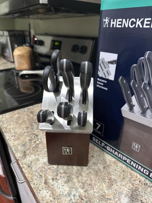 Henckels Classic 7-Piece Self-Sharpening Knife Block Set 31185-007 - The  Home Depot