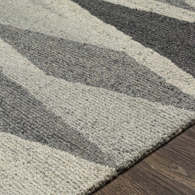 Hauteloom Rectangle Area Rug   Black