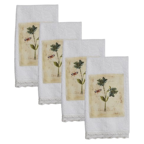 Park Designs Antiquarian Blooms Fingertip Towel Set Of 4 Target